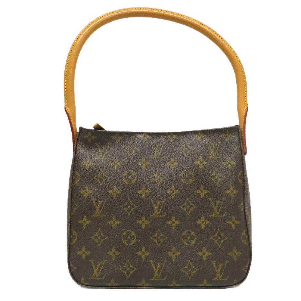 LOUIS VUITTON Looping Brown Shopping Shoulder Bag